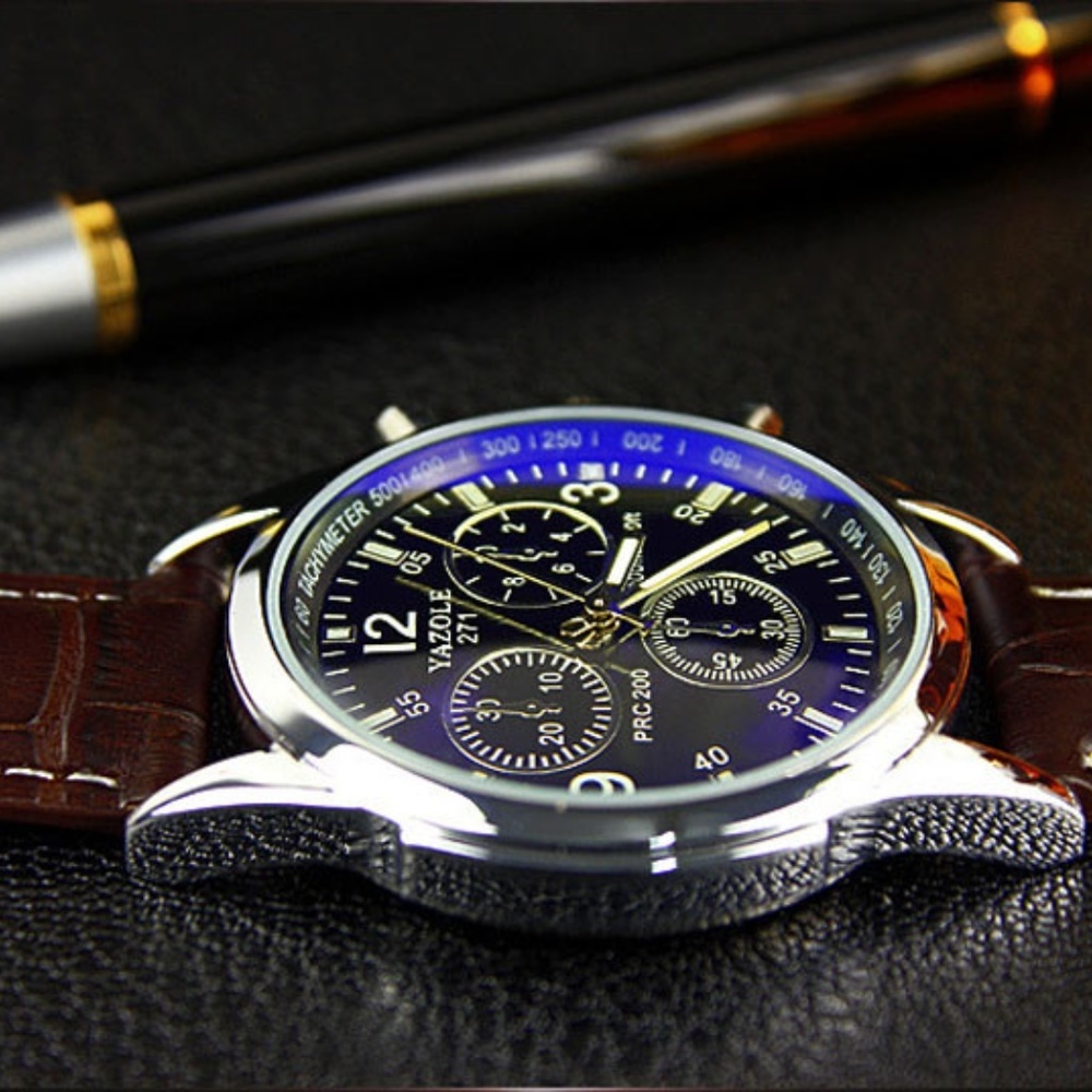 ❤️NEW❤️ Luxury Casual Mens Analog Quarts Watches - Picture 6 of 6